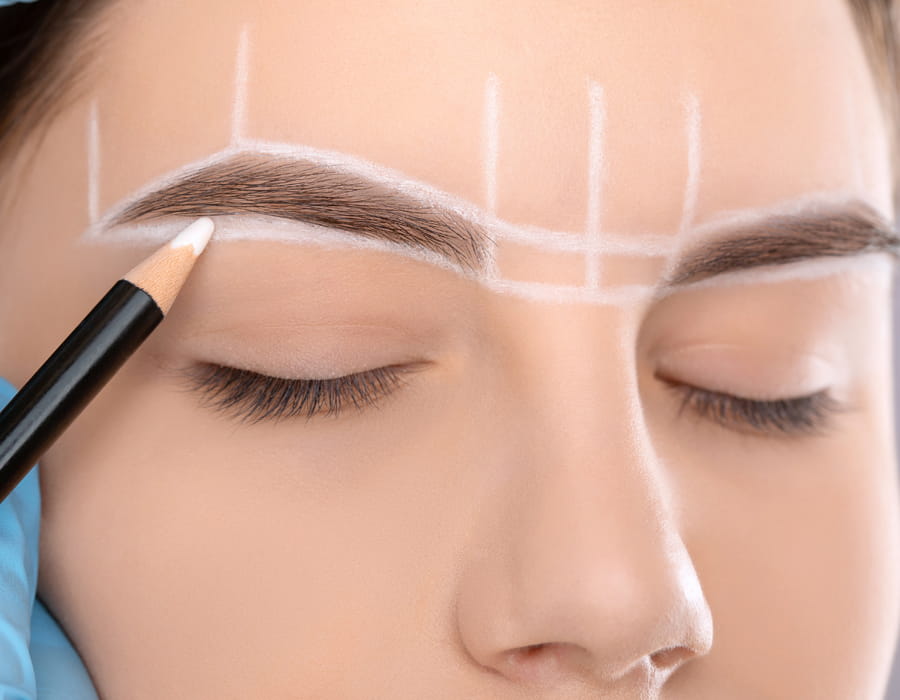 Sourcils bien dessinés Microblading - Shading sourcils bien dessinés